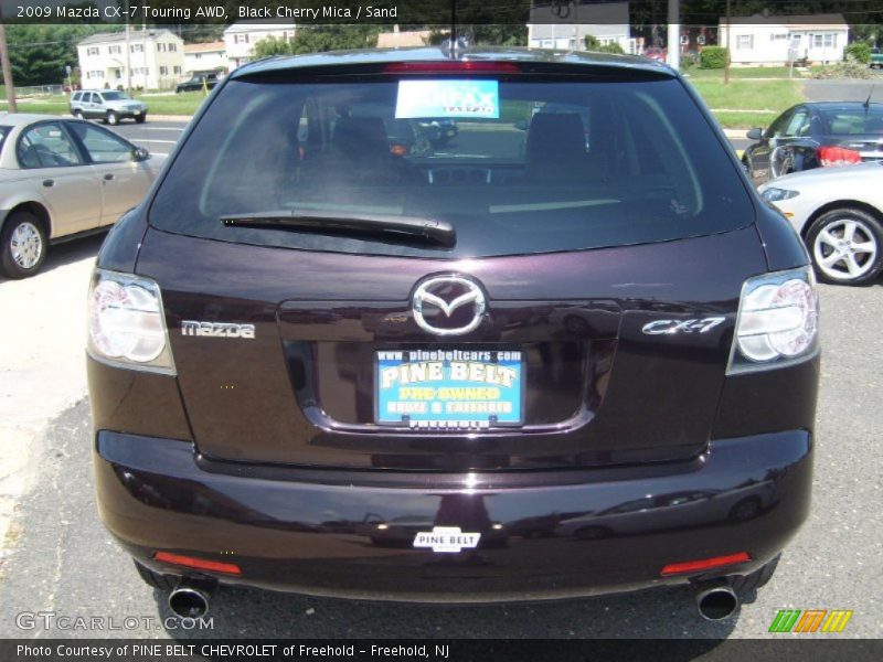 Black Cherry Mica / Sand 2009 Mazda CX-7 Touring AWD