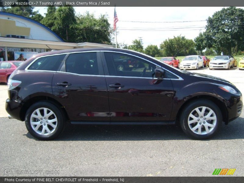 Black Cherry Mica / Sand 2009 Mazda CX-7 Touring AWD