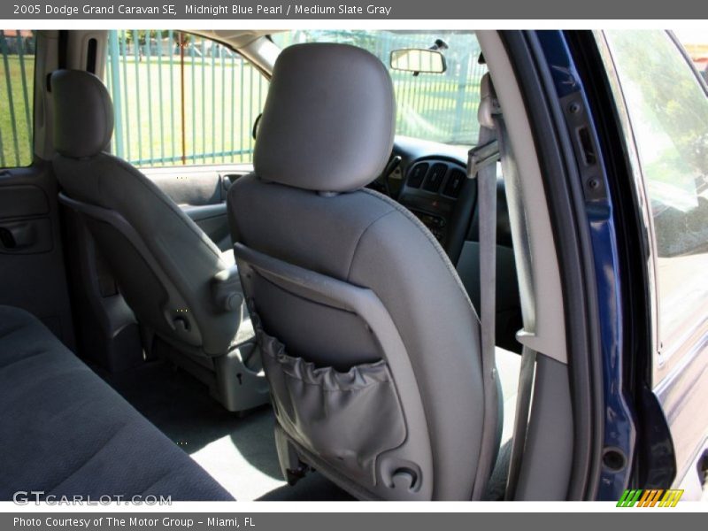 Midnight Blue Pearl / Medium Slate Gray 2005 Dodge Grand Caravan SE