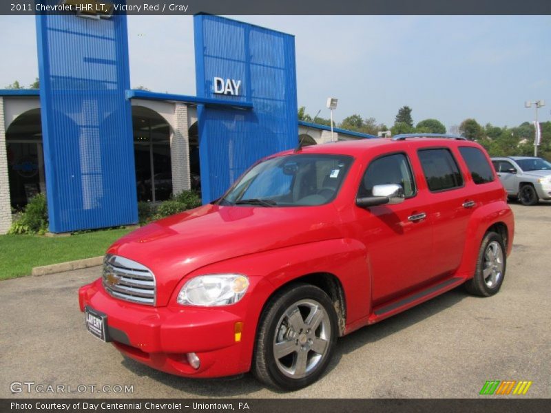 Victory Red / Gray 2011 Chevrolet HHR LT