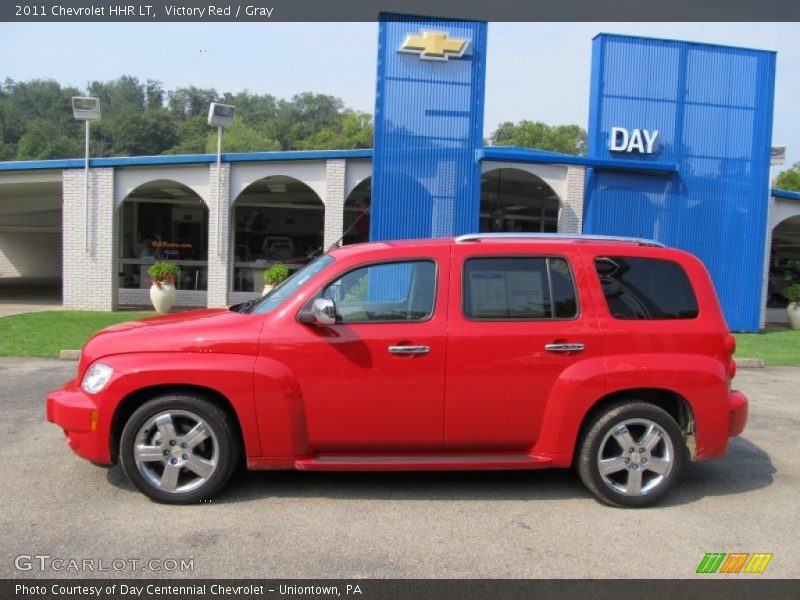 Victory Red / Gray 2011 Chevrolet HHR LT