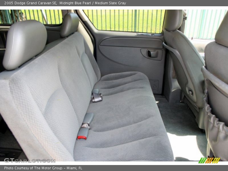 Midnight Blue Pearl / Medium Slate Gray 2005 Dodge Grand Caravan SE
