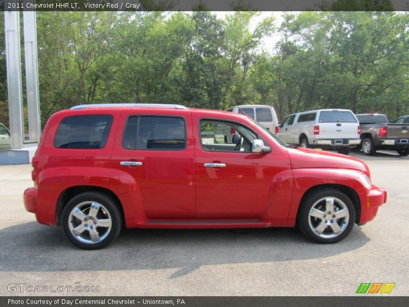 Victory Red / Gray 2011 Chevrolet HHR LT