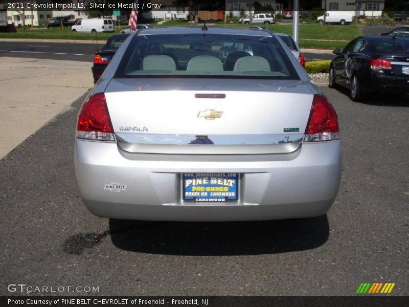 Silver Ice Metallic / Gray 2011 Chevrolet Impala LS