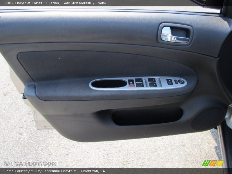 Gold Mist Metallic / Ebony 2009 Chevrolet Cobalt LT Sedan