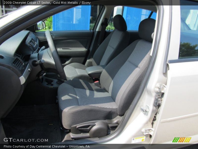 Gold Mist Metallic / Ebony 2009 Chevrolet Cobalt LT Sedan