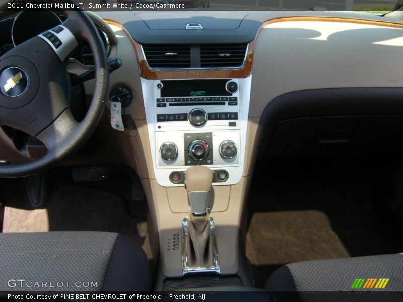 Summit White / Cocoa/Cashmere 2011 Chevrolet Malibu LT