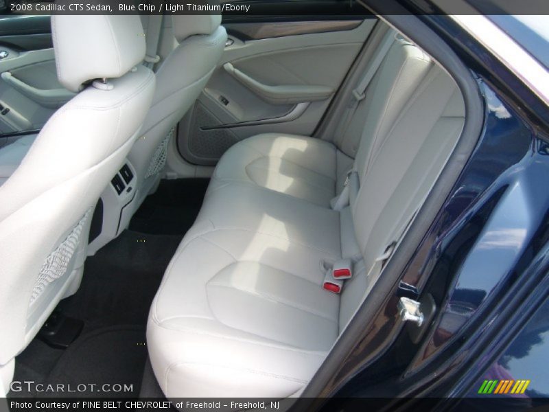Blue Chip / Light Titanium/Ebony 2008 Cadillac CTS Sedan