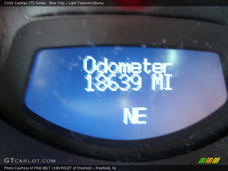 Blue Chip / Light Titanium/Ebony 2008 Cadillac CTS Sedan