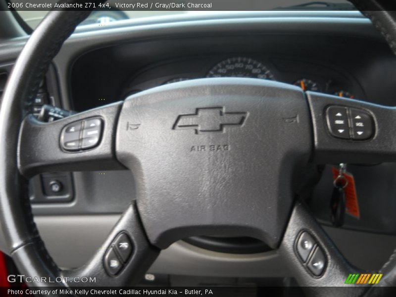 Victory Red / Gray/Dark Charcoal 2006 Chevrolet Avalanche Z71 4x4