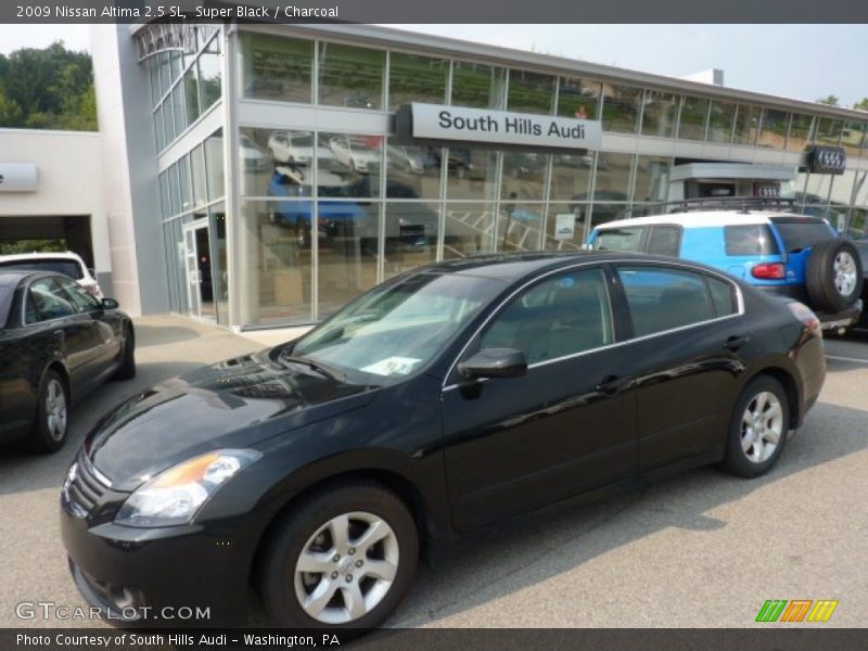 Super Black / Charcoal 2009 Nissan Altima 2.5 SL