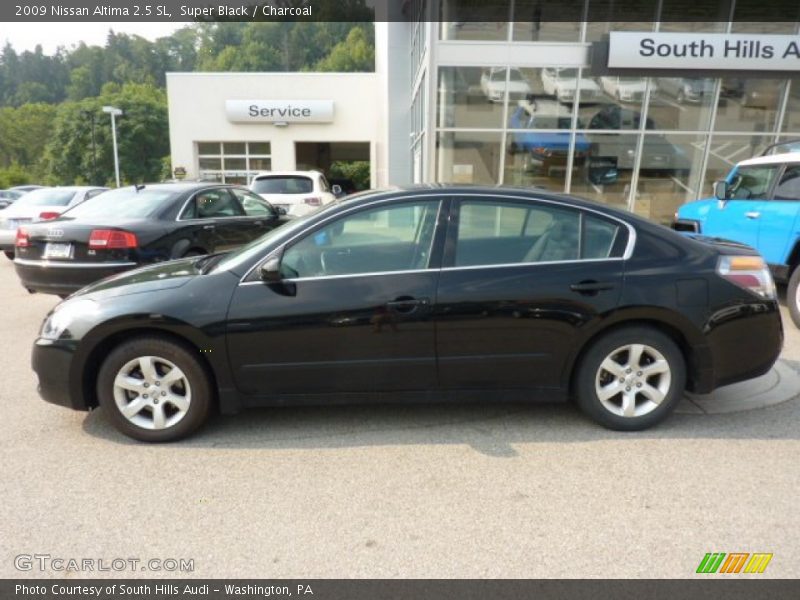 Super Black / Charcoal 2009 Nissan Altima 2.5 SL