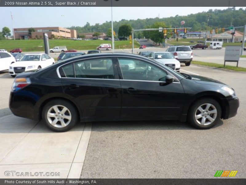 Super Black / Charcoal 2009 Nissan Altima 2.5 SL