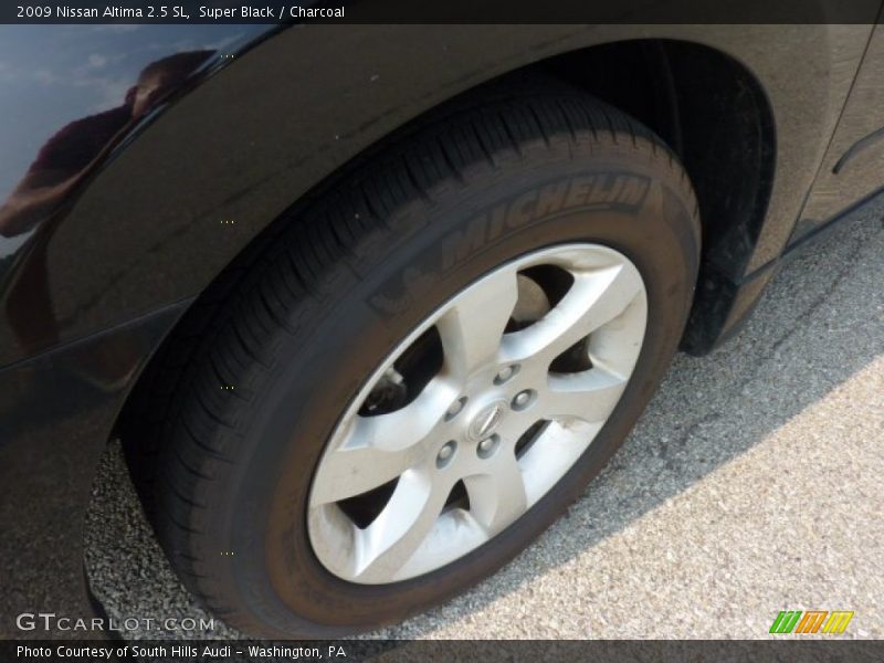 Super Black / Charcoal 2009 Nissan Altima 2.5 SL