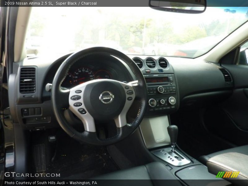 Super Black / Charcoal 2009 Nissan Altima 2.5 SL