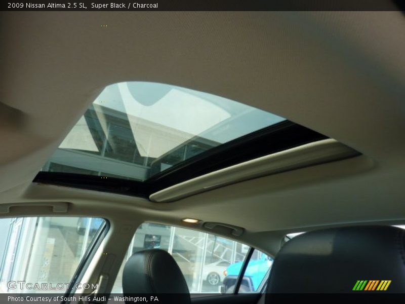 Super Black / Charcoal 2009 Nissan Altima 2.5 SL