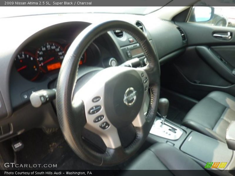 Super Black / Charcoal 2009 Nissan Altima 2.5 SL