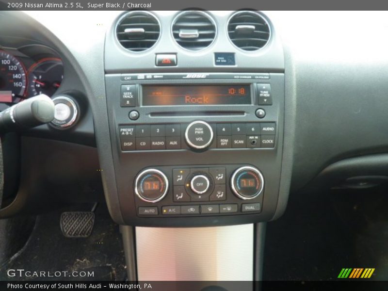 Super Black / Charcoal 2009 Nissan Altima 2.5 SL