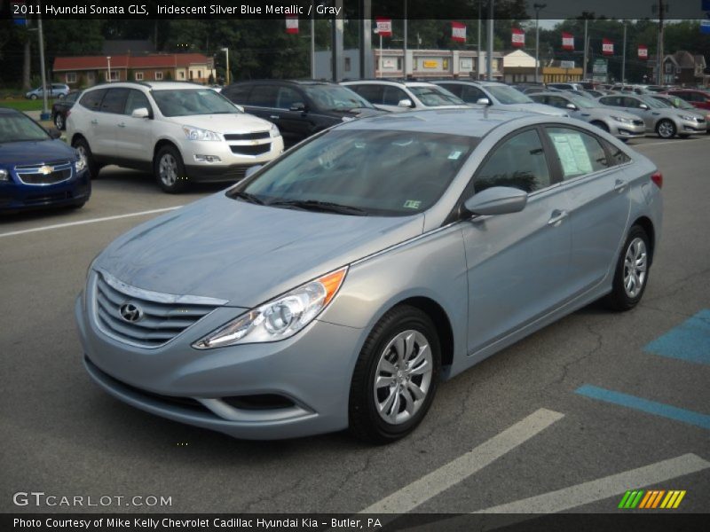 Front 3/4 View of 2011 Sonata GLS