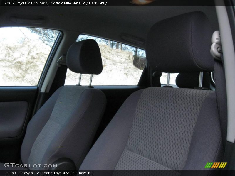 Cosmic Blue Metallic / Dark Gray 2006 Toyota Matrix AWD