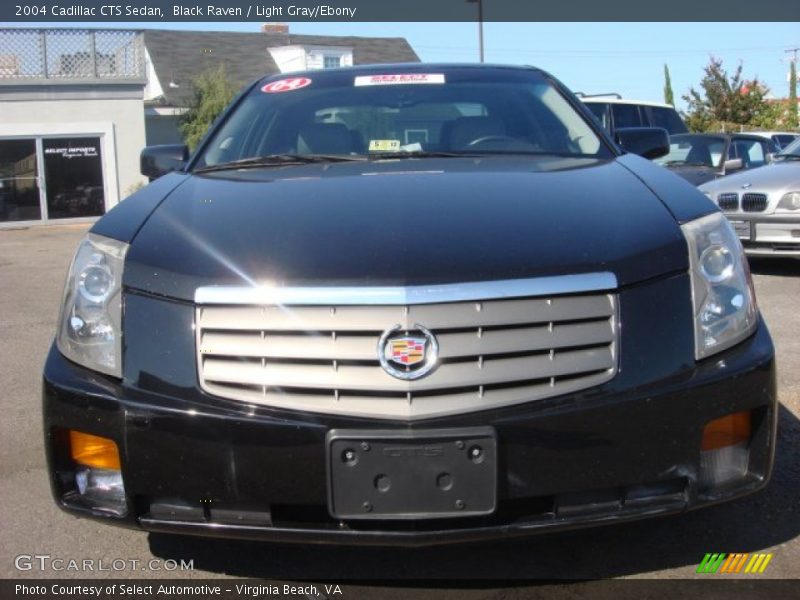 Black Raven / Light Gray/Ebony 2004 Cadillac CTS Sedan