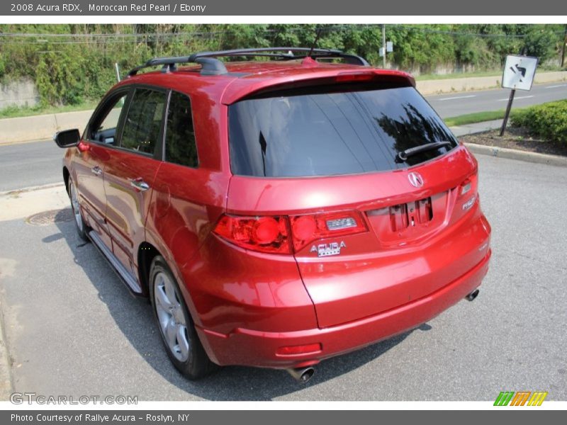 Moroccan Red Pearl / Ebony 2008 Acura RDX