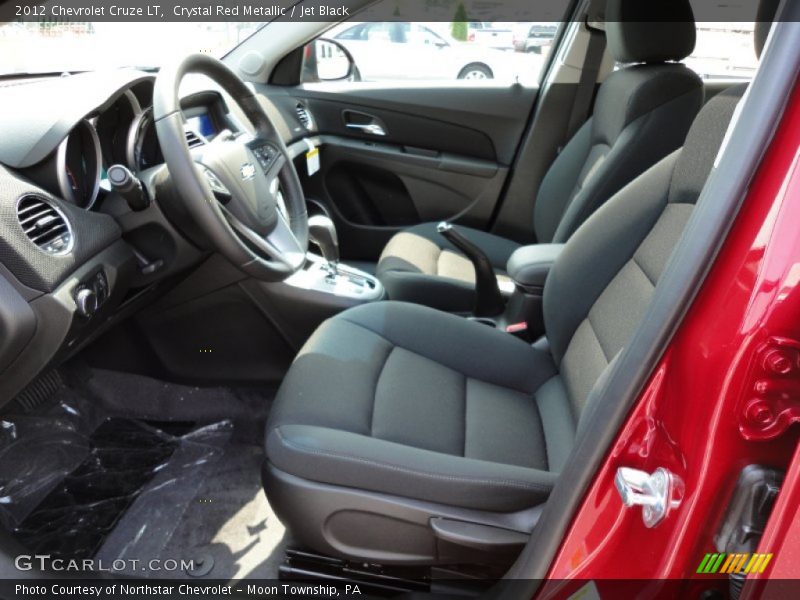 Crystal Red Metallic / Jet Black 2012 Chevrolet Cruze LT