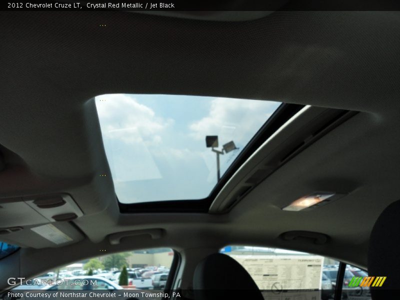 Crystal Red Metallic / Jet Black 2012 Chevrolet Cruze LT