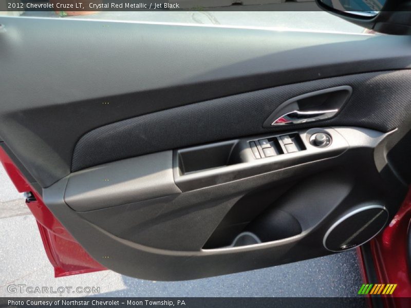 Crystal Red Metallic / Jet Black 2012 Chevrolet Cruze LT