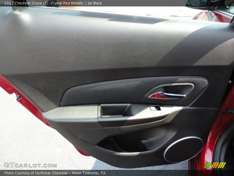 Crystal Red Metallic / Jet Black 2012 Chevrolet Cruze LT