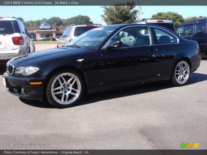 Jet Black / Grey 2004 BMW 3 Series 330i Coupe
