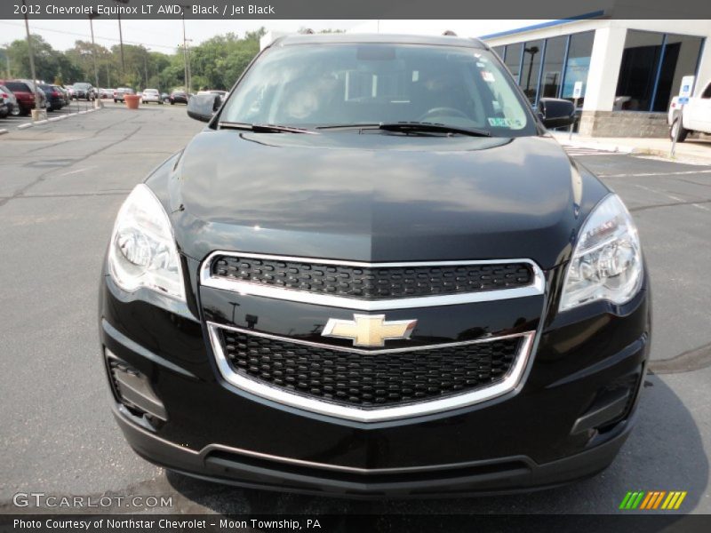 Black / Jet Black 2012 Chevrolet Equinox LT AWD