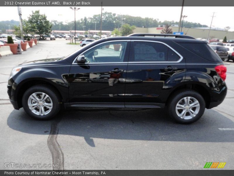 Black / Jet Black 2012 Chevrolet Equinox LT AWD