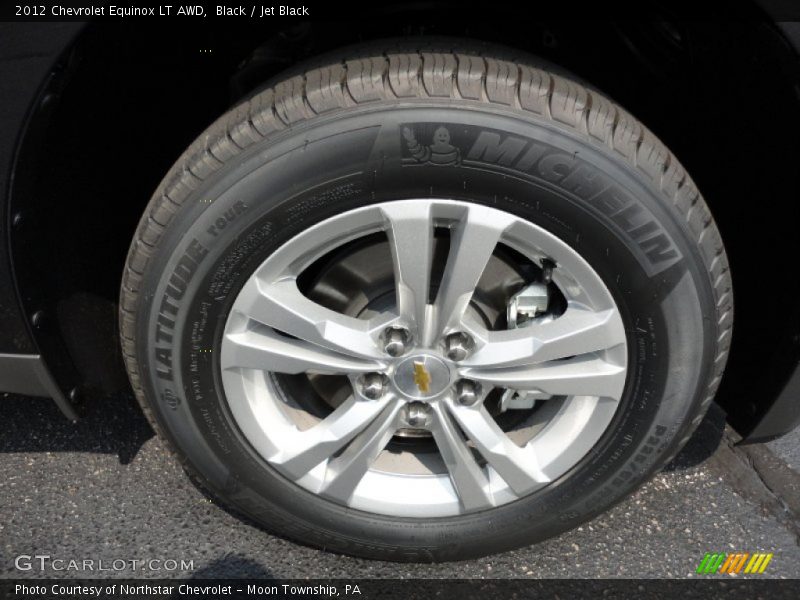 Black / Jet Black 2012 Chevrolet Equinox LT AWD