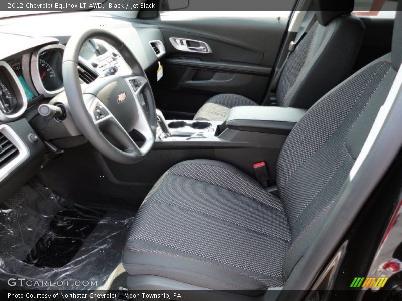 Black / Jet Black 2012 Chevrolet Equinox LT AWD