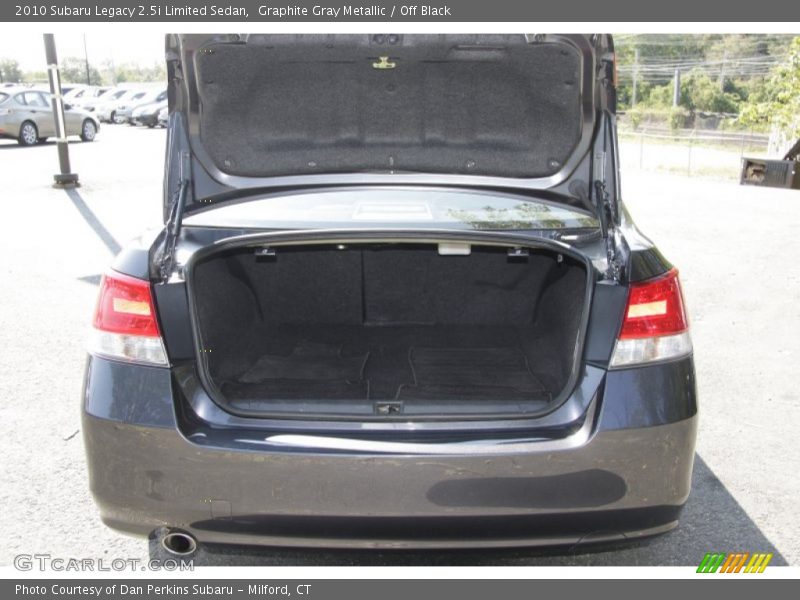 Graphite Gray Metallic / Off Black 2010 Subaru Legacy 2.5i Limited Sedan