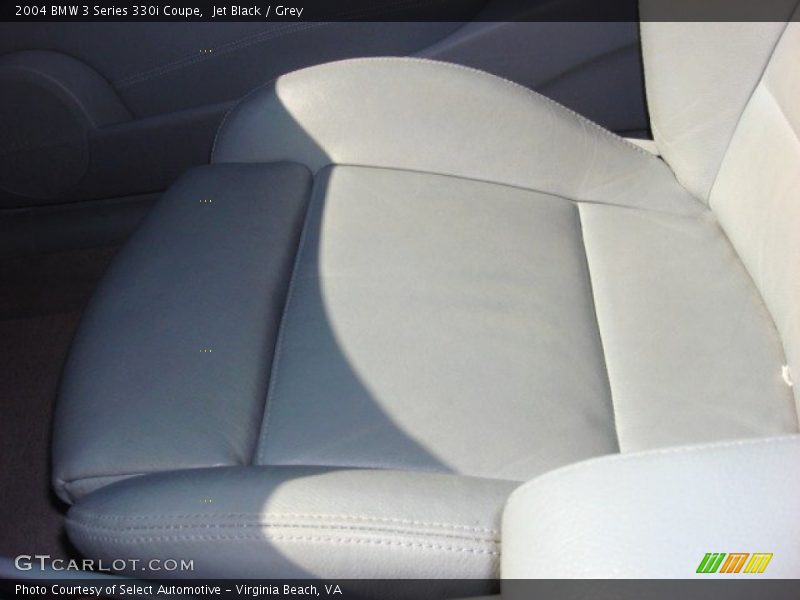 Jet Black / Grey 2004 BMW 3 Series 330i Coupe