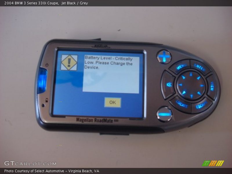 Jet Black / Grey 2004 BMW 3 Series 330i Coupe