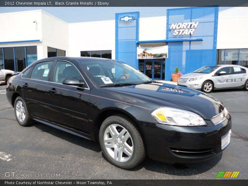 Black Granite Metallic / Ebony 2012 Chevrolet Impala LT