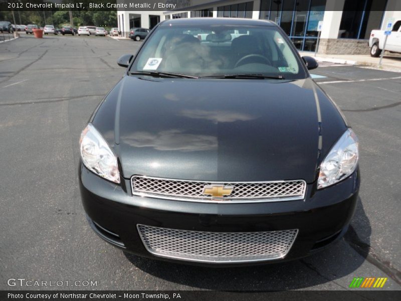 Black Granite Metallic / Ebony 2012 Chevrolet Impala LT