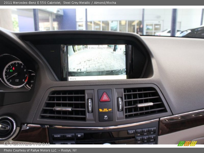 Steel Grey Metallic / Almond/Mocha 2011 Mercedes-Benz E 550 Cabriolet