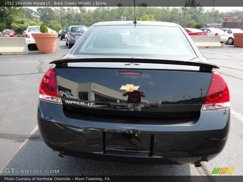 Black Granite Metallic / Ebony 2012 Chevrolet Impala LT