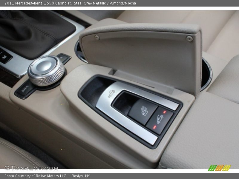 Steel Grey Metallic / Almond/Mocha 2011 Mercedes-Benz E 550 Cabriolet