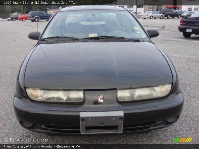 Black Gold / Tan 1997 Saturn S Series SL2 Sedan