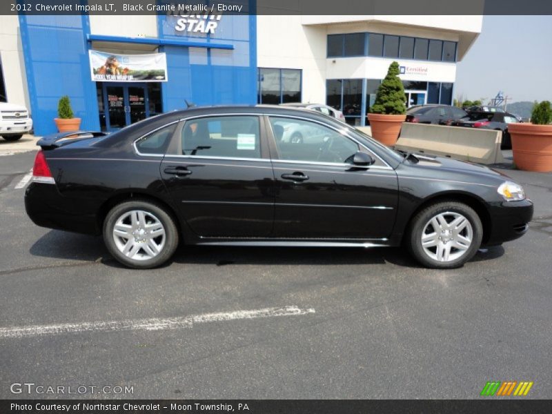 Black Granite Metallic / Ebony 2012 Chevrolet Impala LT