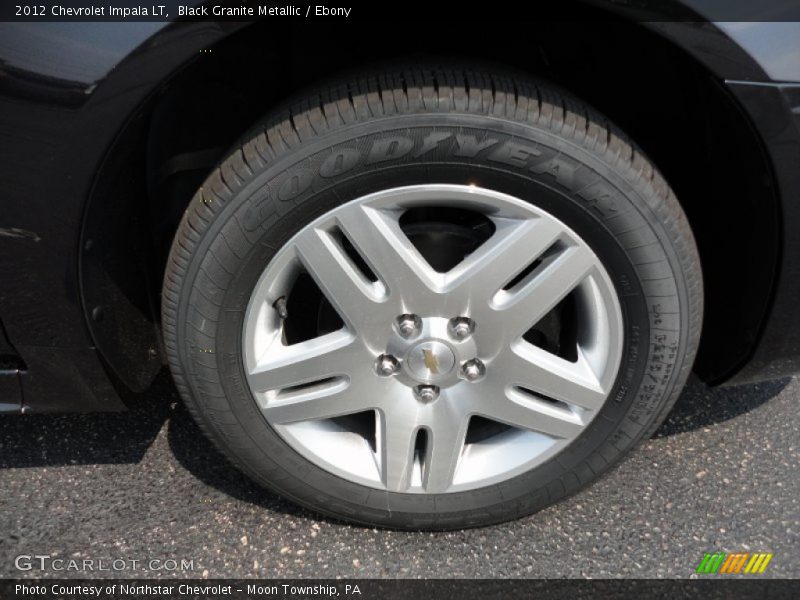 Black Granite Metallic / Ebony 2012 Chevrolet Impala LT