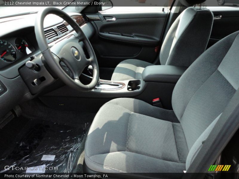Black Granite Metallic / Ebony 2012 Chevrolet Impala LT