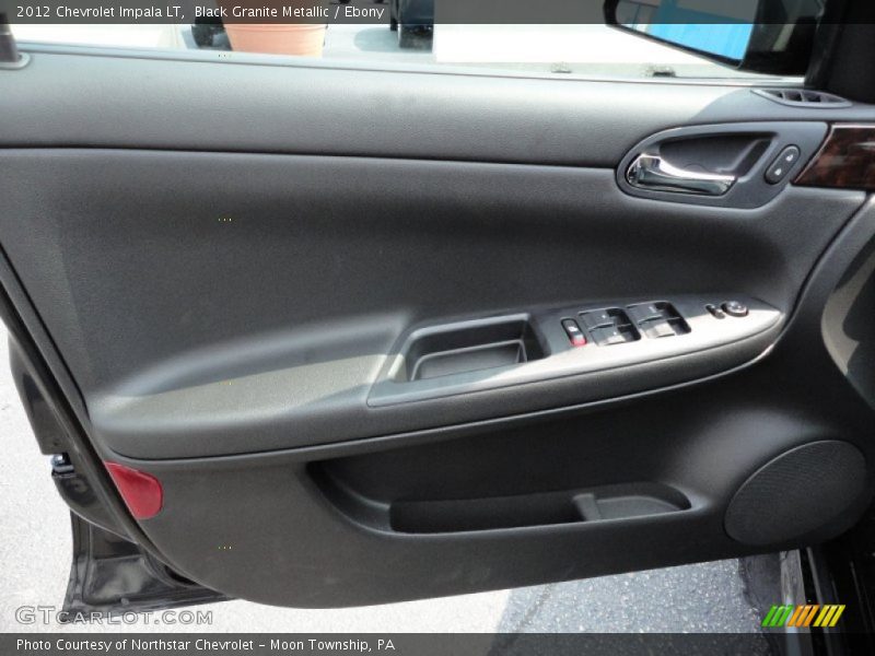 Black Granite Metallic / Ebony 2012 Chevrolet Impala LT