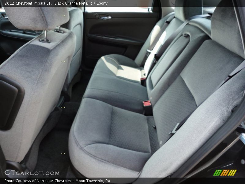 Black Granite Metallic / Ebony 2012 Chevrolet Impala LT