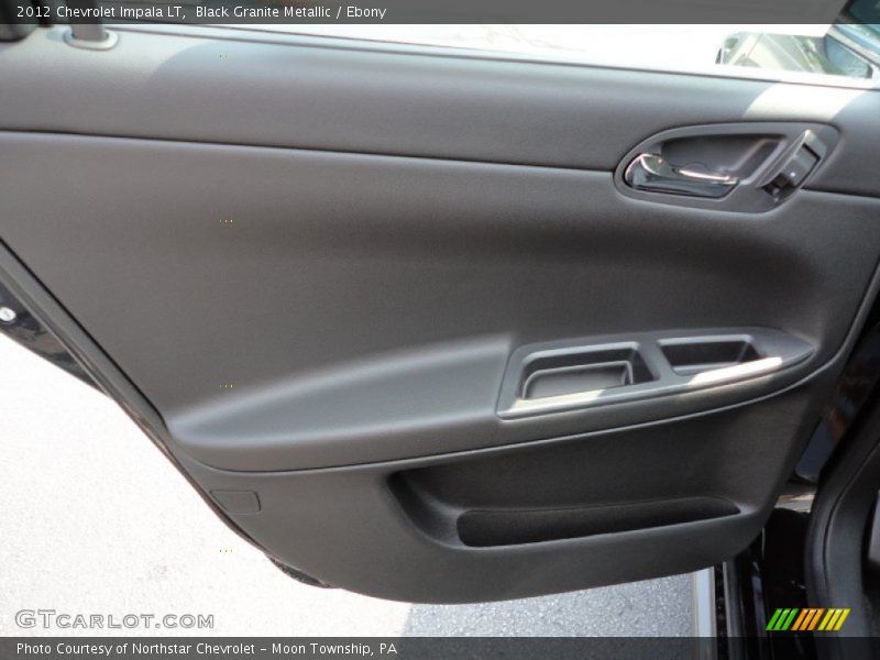 Black Granite Metallic / Ebony 2012 Chevrolet Impala LT